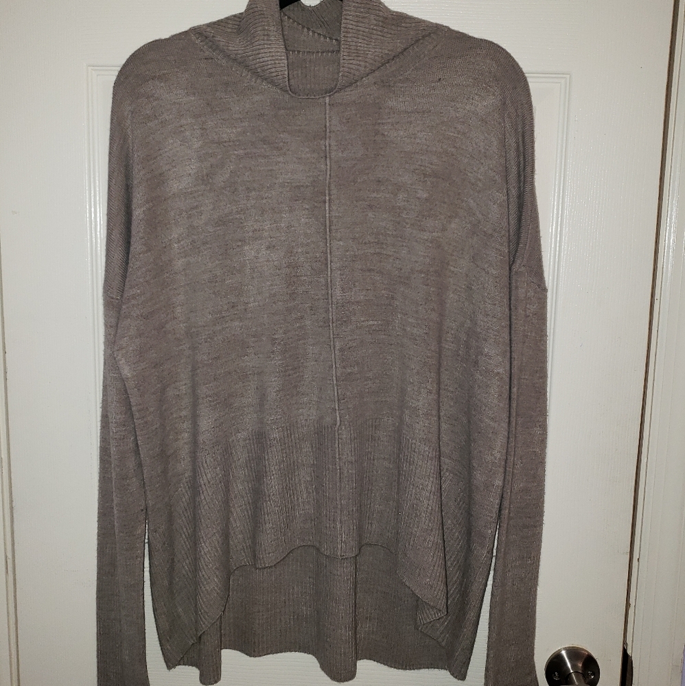 Mock turtle neck sweater